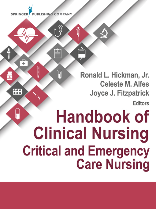 Title details for Handbook of Clinical Nursing by Ronald Hickman - Available